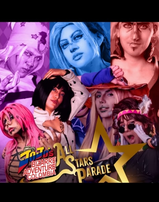 Pasarela Jojo's Bizarre Adventure Colombia: All Stars Parade