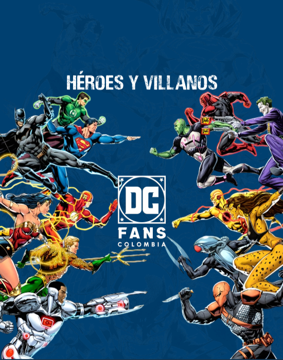 Héroes y villanos Universo DC
