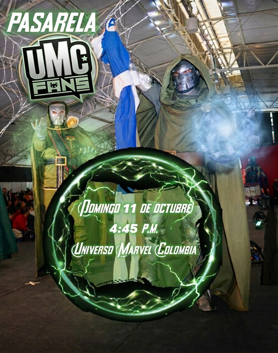 Marvel fans pasarela