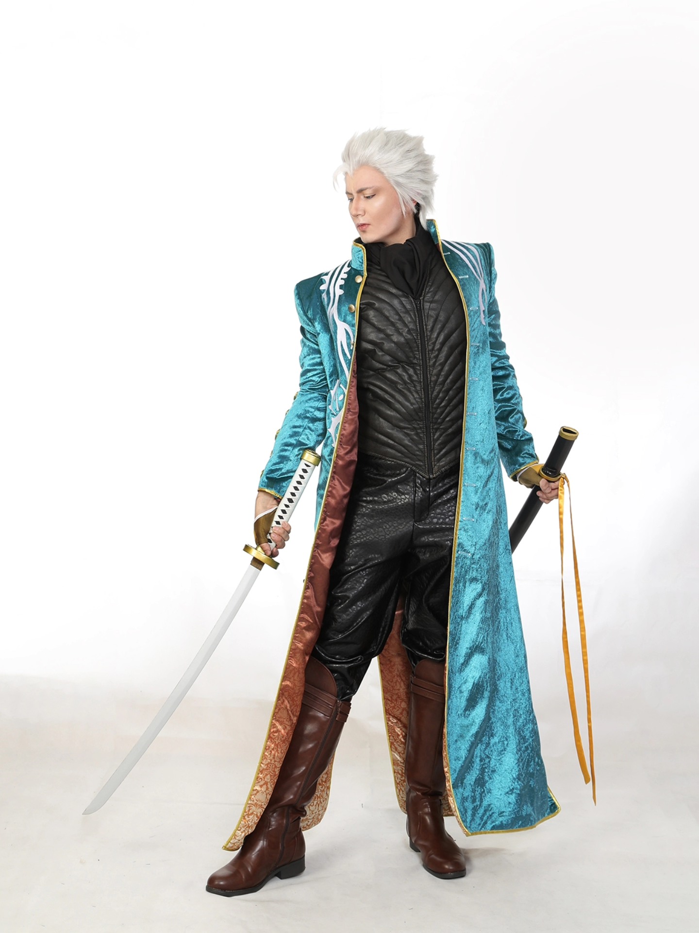 StanCosplay caracterizado como Vergil