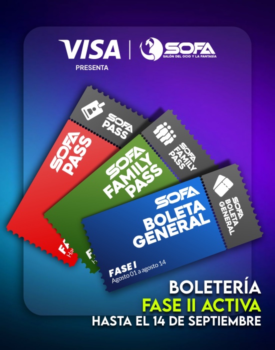 Boletería SOFA 2026