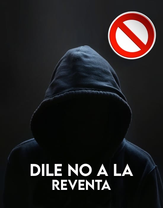 Información sobre reventa